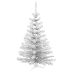Künstlicher Weihnachtsbaum 30cm hoch - Weiß - Christbaum Dekobaum Tannenbaum klein künstlich inkl. Ständer