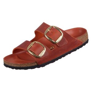 Birkenstock Damen Pantolette, orange(burntorange (00595)), Gr. 42