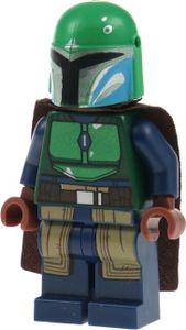 1x Lego Minifigur Star Wars Mandalorian Tribe Warrior Frau Helm 75267 sw1078