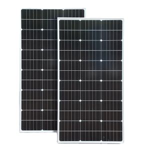 Sada solárních panelů, vodotěsná, monokrystalická, 200W, pevná solární