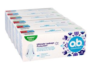 O.B.Extra schützen Tampons Ultimate Super+ Comfort (16) 1OP.-6pcs (5+ 1 gratis)