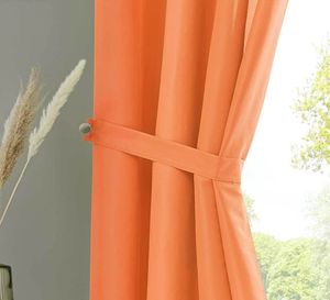 Raffhalter Microsatin 50 x 5 cm Orange Polyester Pflegeleicht Zubehör, 20400R
