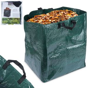 Laubsack Laubtasche Laubbeutel Garten-Abfallbeutel Gartenkorb Tasche zum Sammeln von Laub oder Gras 75 L
