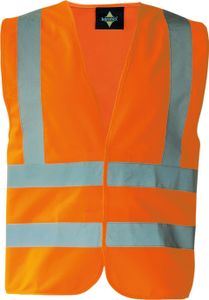 Korntex KX140 | Warnweste mit vier Reflexstreifen EN ISO 20471 - Farbe: Signal Orange - Größe: 6XL