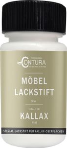 Contura 50ml. Möbel Lackstift passend für KALLAX Weiß Reparaturstift Lackfarbe Seidenmatt Contura 50ml. Möbel Lackstift passend für KALLAX Weiß Reparaturstift Lackfarbe Seidenmatt