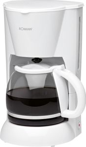 Bomann Kaffeeautomat KA 183 CB weiß ,ca. 12–14 Tassen Kaffee (ca.1,5 Liter)