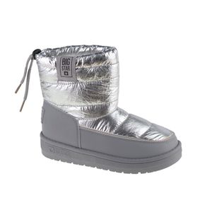 Big Star Kid's Shoes KK374218, Schneestiefel, für Mädchen, Silber, Größe: 29