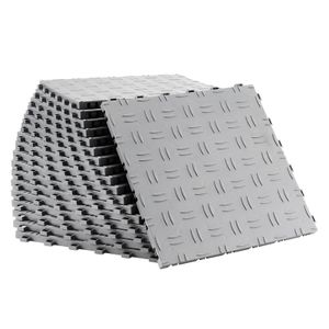 SucceBuy garážové podlahové príslušenstvoPodlahová krytina Garážové podlahové dlaždice, 30,5 x 30,5 x 1,3 cm, balenie 50 ochranných rohoží