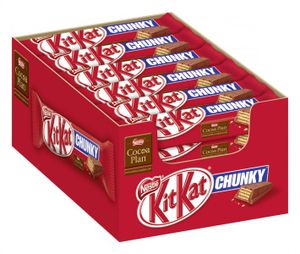 NESTLÉ KitKat Chunky Classic Schokoriegel 24er Pack