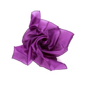 Nickituch Seidentuch violett lila Seide 55x55cm