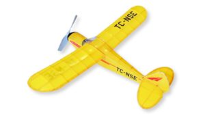 Siva Piper Super Cub Flugzeug Gummimotormodell Flieger