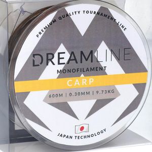 Angelschnur Karpfenschnur Monofil Mikado Dreamline Karpfen Camo 0.33 mm 10.51 kg 600 m