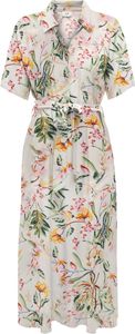 JDY Legeres Hemd Blusenkleid mit Gürtel und Knopfleiste Größe: M