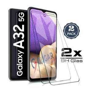 2X Samsung Galaxy A32 5G Panzerglas Glasfolie Display Schutz Folie Glas Full Screen 9H Hart Echt Glas Displayschutzfolie 2 Stück