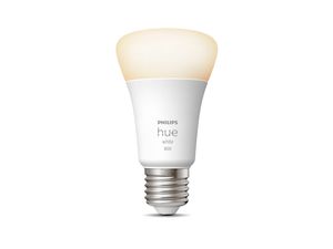 Philips Hue LED Birnenlampe White Weiß 9W (60W) E27 806lm, Bluetooth, [EEK: F]