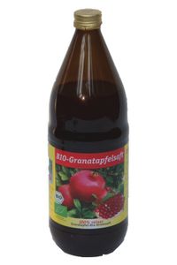 Granatapfel Saft - 1000ml aus biologischem Anbau