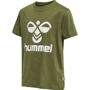 hummel hmlTRES T-Shirt Kinder capulet olive 146