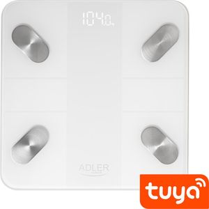 Adler AD 8186 smart osobná váha biela