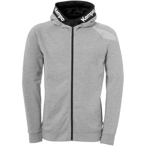 Kempa Core 26 Kapuzenjacke, grau, 4XL, Herren