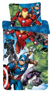 Povlečení Avengers Brands 02 140x200, 70x90 cm - bavlna