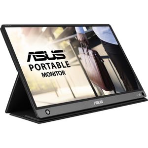 ASUS ZenScreen MB16AHP, 39,6 cm (15.6"), 1920 x 1080 Pixel, Full HD, LED, 5 ms, Schwarz