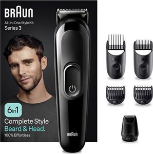 Trymer do włosów i brody Braun All-in-One 3410