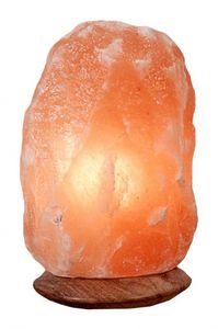 salzlampe Stein 19 cm Salzkristall 2-3 kg orange