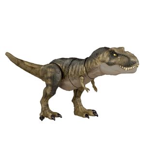 Von „Jurassic World: Ein neues Zeitalter“, Fressende Kampfaction Tyrannosaurus Rex mit Geräuschen und Bewegungen
