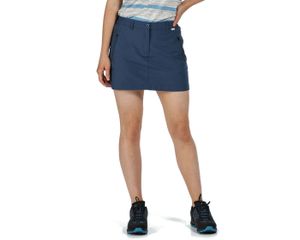 Regatta Highton Skort Hosenrock für Damen mit Innenshorts, Farbe:Blau, Größe:46