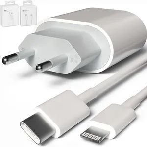 MagSafe Ladegerät für Apple iPhone 14 13 12 11 X Pro | Wireless Charger & USB C Schellladegerät 20w Power Adapter: 20w Ladegerät+ Lightning Ladekabel