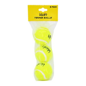 Uwin - Tennisbälle "Trainer" 3er-Pack RD1540 (Einheitsgröße) (Hellgrün)