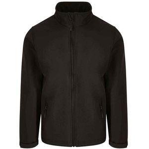 PRO RTX - Softshelljacke für Herren PC6518 (5XL) (Schwarz)