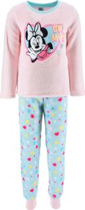 Minnie Mouse Kinder Mädchen Schlafanzug Kinder Pyjama Langarm Shirt + Schlaf-Hose 2 tlg. , Farbe:Pink, Größe Kids:128 Minnie Mouse Kinder Mädchen Schlafanzug Kinder Pyjama Langarm Shirt + Schlaf-Hose 2 tlg. , Farbe:Pink, Größe Kids:128