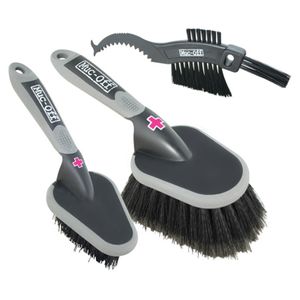 Muc-Off Brush Set Fahrradbürste 3 oder 5 Bürsten Fahrrad Reinigung Pflege Fahrradbürsten