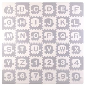 Podložka na hraní Puzzle Mat Dětský koberec Velká podložka, Puzzle, Vlak, 36 písmen