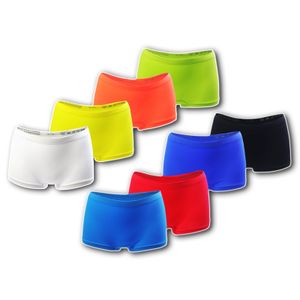 Texemp | 8er Pack Damen Pantys Microfaser Slips Hotpants Unterwäsche Hüftslip | B52 | Farbmix | S/M