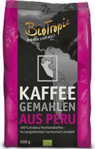 BioTropic Röstkaffee gemahlen Peru 500g
