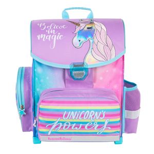 Schulranzen Mädchen Tornister Schulrucksack PREMIUM UNICORN EINHORN - HOLO