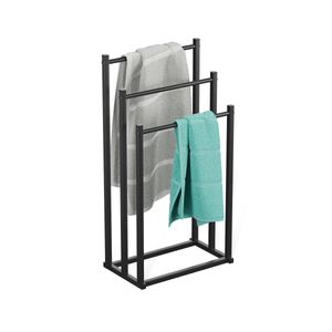 MARK ADLER Level 6.0 Handtuchhalter - Handtücher - Handtuchständer - freistehende Badetuchhalter, mit 3 Handtuchstange
