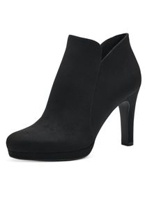 Tamaris Damen Stiefelette Hochfrontpumps Ankle Boot High Heel modern 1-25316-41, Größe:39 EU, Farbe:Schwarz