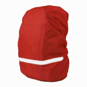 Regenschutz Rucksack Regenbezug Regenhülle Schutzhülle für Schulranzen S 18-25L Polyester Rot