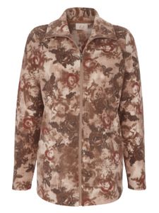 Paola Fleecejacke Kunstfaser Taupe 48 Pflegeleicht Gerade