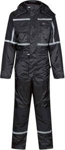 Regatta - Kombinéza "Pro" nepremokavá pre mužov/dámy Uni PC4786 (XS) (Black)