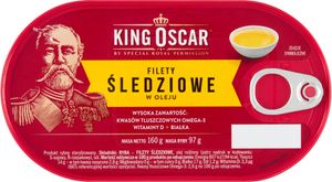 King Oscar Heringsfilets in Öl 160 G