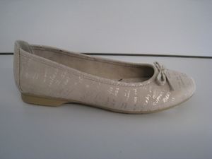 Jana Softline Weite H Ballerina Beige