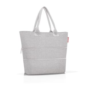 reisenthel shopper e1, nákupná taška, tote bag, taška, polyesterová tkanina, Twist Sky Rose, 12 L, RJ1035