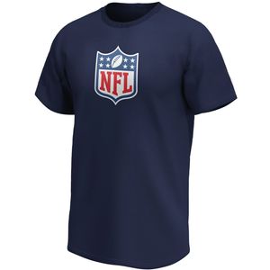 NFL SHIELD American Football Fan Shirt Iconic Logo navy