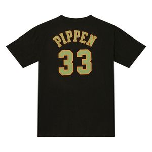 M&N Shirt - FLIGHT Chicago Bulls Scottie Pippen - L