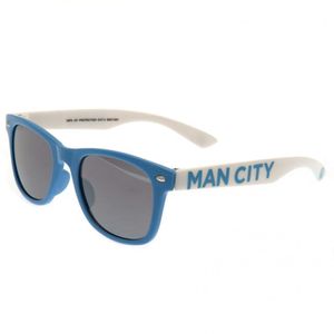 Manchester City FC - Dětské sluneční brýle Retro TA8882 (jedna velikost) (Sky Blue/White)