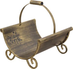Metallkorb für Holz Dirk